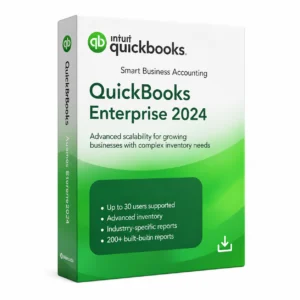 QuickBooks Desktop Enterprise Platinum — 30 Users — 1-Year Subscription